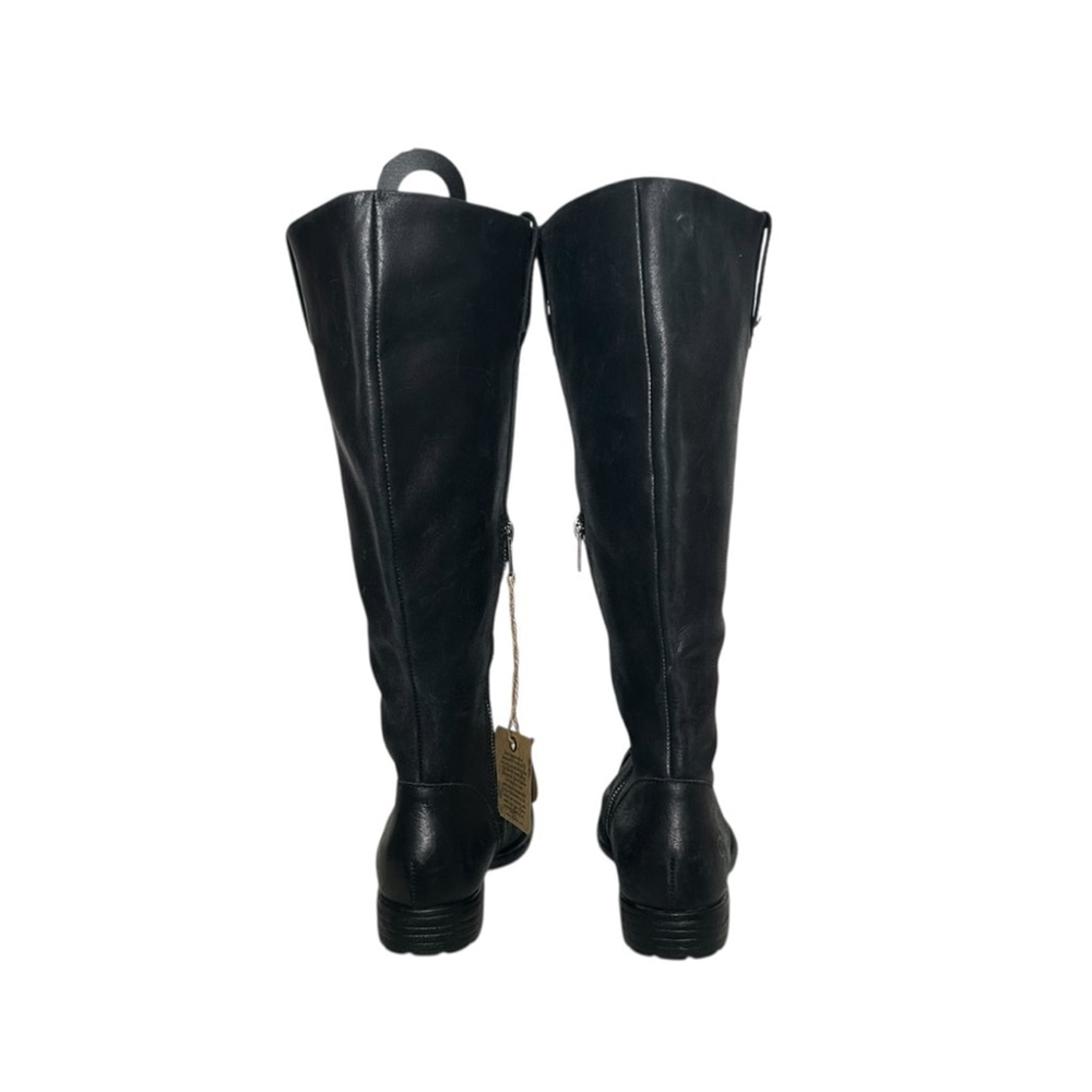 Born Shaunie Tall Wide Shaft Genuine Leather Boots in Black Women’s Size 6 - Picture 7 of 12